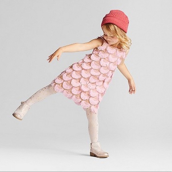 genuine kids from oshkosh Other - NWT scallop fringe A line dress